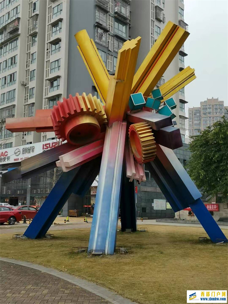 自贡街边装饰美(二)(图3) 自贡街边装饰美(二)(图3)