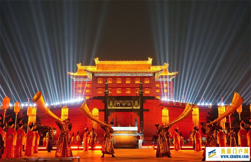 再现“山河诗长安” 西安城墙《梦长安——大唐迎宾盛礼》震撼复演(图5) 再现“山河诗长安” 西安城墙《梦长安——大唐迎宾盛礼》震撼复演(图5)