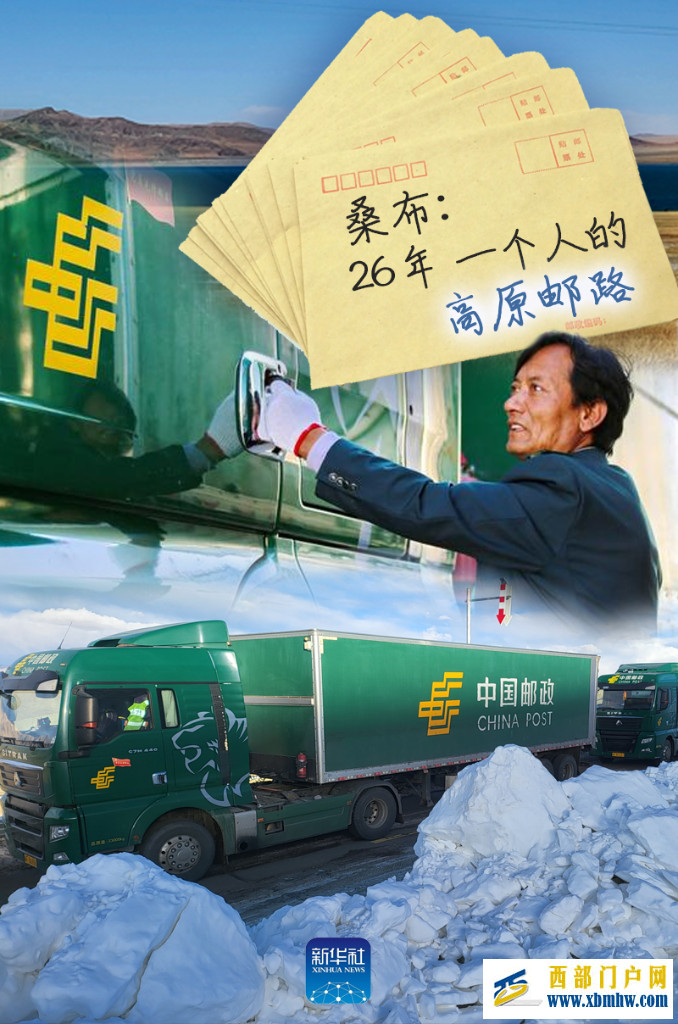 桑布:26年,一个人的高原邮路(图1) 桑布:26年,一个人的高原邮路(图1)